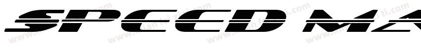 SPEED MAN Regular字体转换